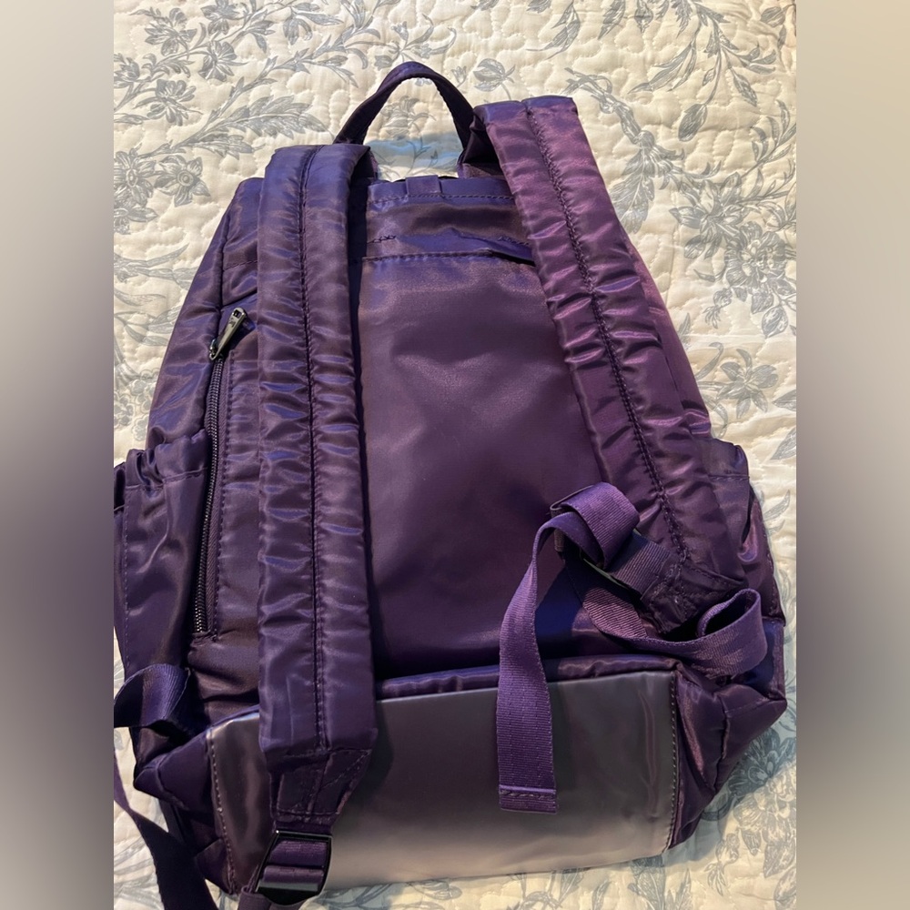 Purple Lug Hatchback Backpack